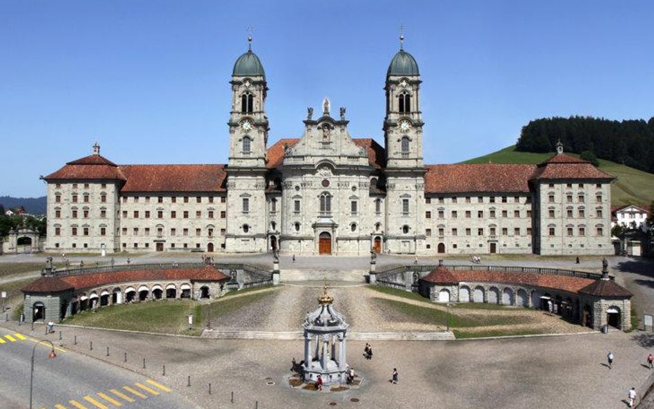 Kościół i klasztor w Einsiedeln