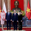 Prezydent Andrzej Duda i prezydent Wietnamu Tran Dai Quang z małżonkami