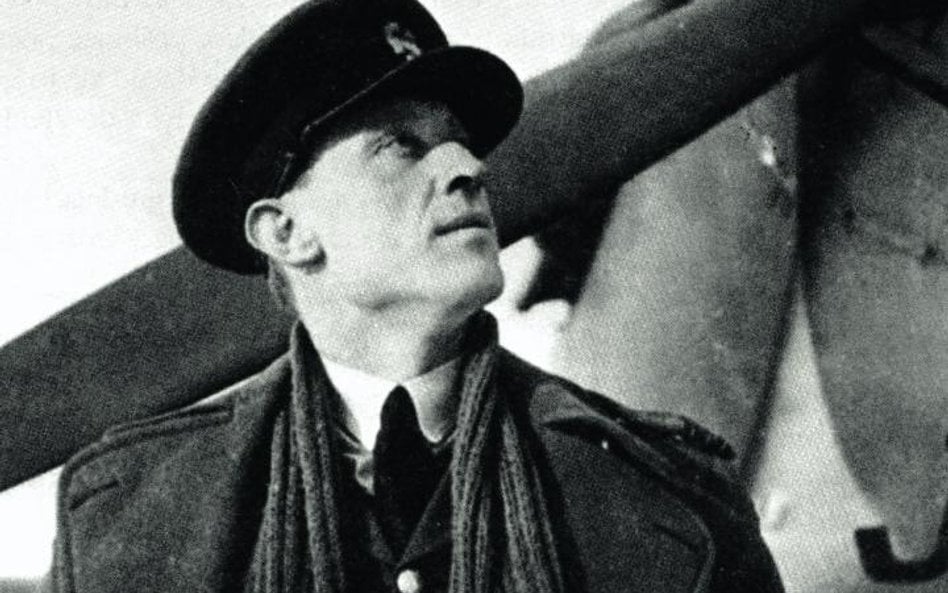 Witold Urbanowicz, jako dowódca Dywizjonu 303 w Wielkiej Brytanii