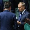 Premier Donald Tusk i marszałek Sejmu Szymon Hołownia