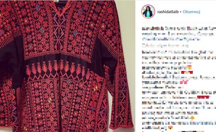 Demokratka pojawi się w Kongresie w palestyńskiej tunice