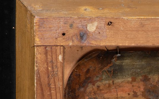 "Na odwrocie obrazu &quot;Św. Rodzina z Janem Chrzcicielem&quot; znajduje się namalowany wczesniej o