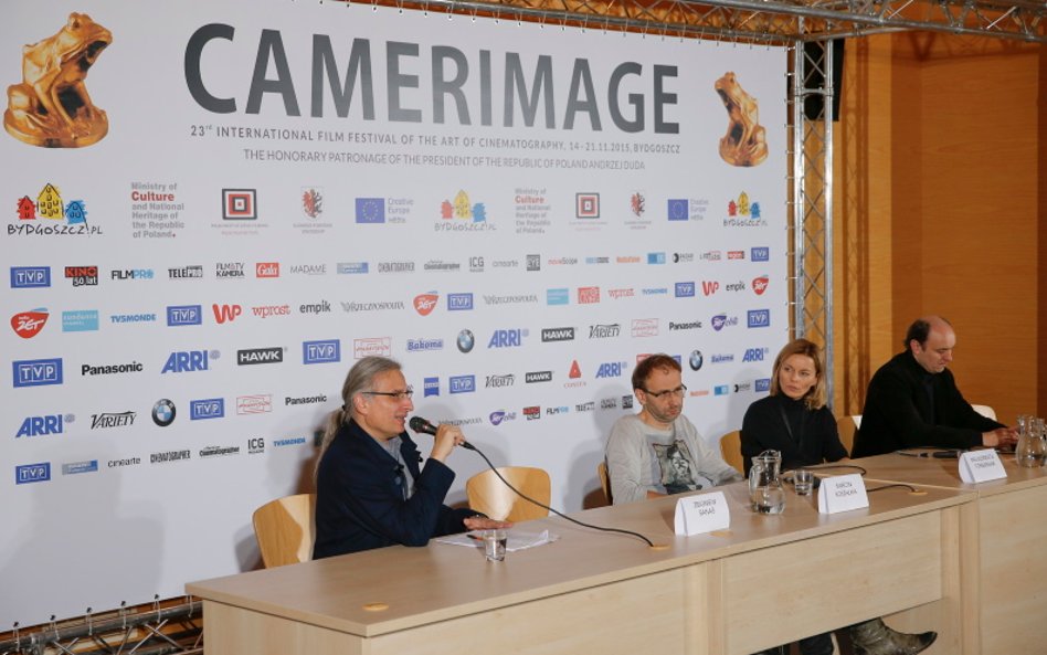 Konferencja prasowa po premierze filmu "Czerwony Pająk"