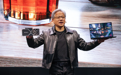 Chris Malachowsky i Jensen Huang to współzałożyciele koncernu Nvidia. Huang (na zdjęciu)  jest jego 