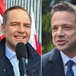 Karol Nawrocki i Rafał Trzaskowski