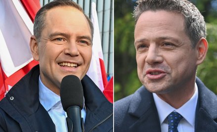 Karol Nawrocki i Rafał Trzaskowski