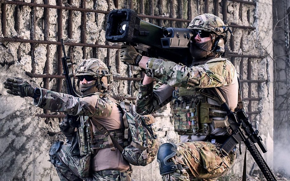 Zestaw rakietowy MBDA Enforcer podczas prób na poligonie w Niemczech. Fot./MBDA.