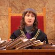 Sędzia Agnieszka Pilarczyk podczas rozprawy w procesie przeciwko lekarzom oskarżonym w sprawie śmier