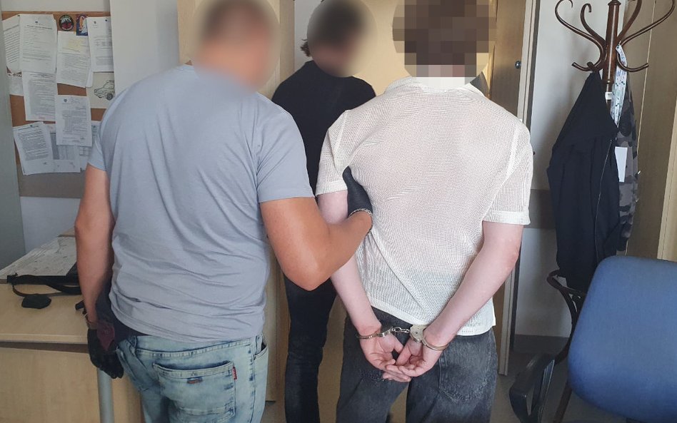 21-obywatel Białorusi został złapany przez warszawską policję na gorącym uczynku