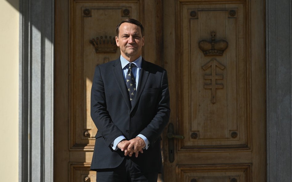 Wicepremier, minister spraw zagranicznych Radosław Sikorski