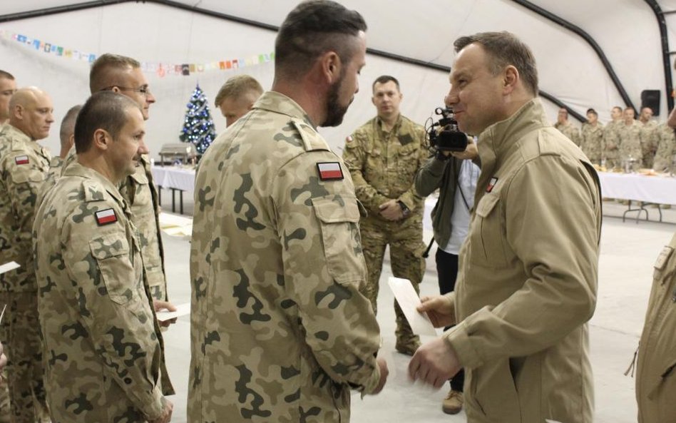 Opłatek z prezydentem Dudą