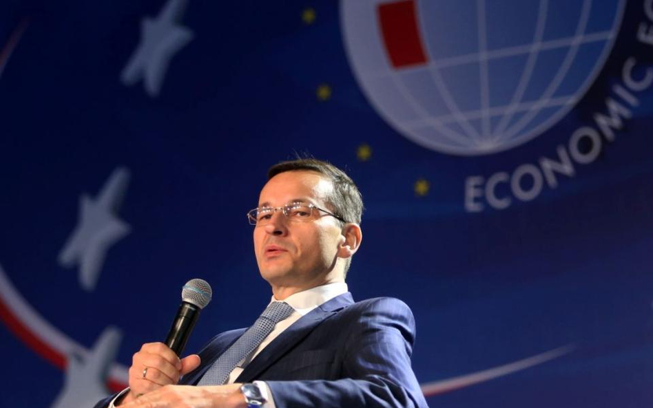 Wicepremier, minister rozwoju i finansów, Mateusz Morawiecki