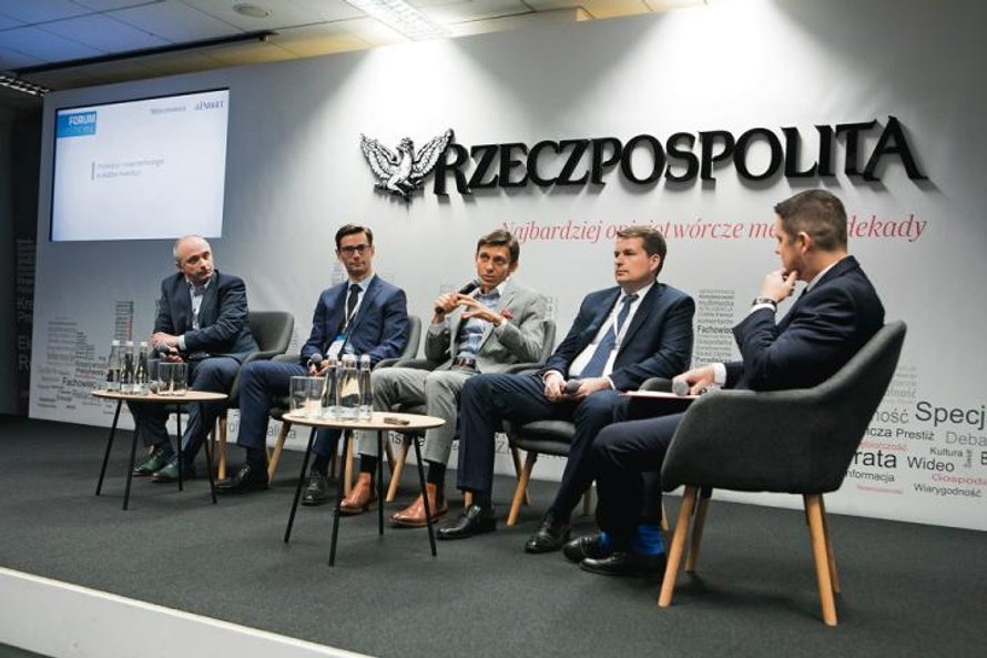 Od lewej: Rafał Wawrzyniak, dyrektor działu eksploatacji systemów informatycznych KDPW, Piotr Teleon