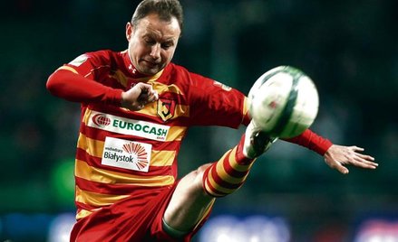38-letni Tomasz Frankowski strzelił 164. gola w ekstraklasie. Do Gerarda Cieślika brakuje mu jeszcze