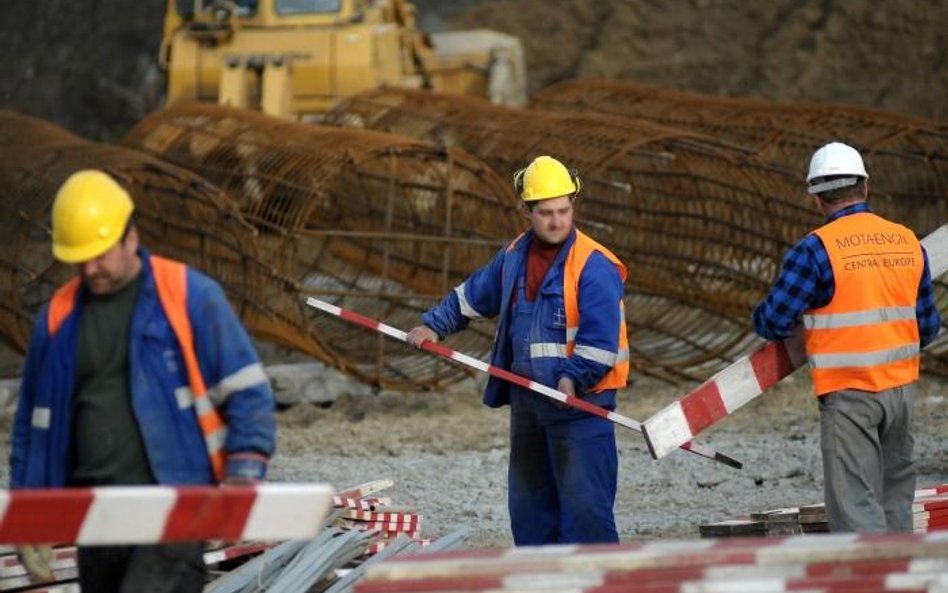 Problemy firm budowlanych odbiją się na zatrudnieniu