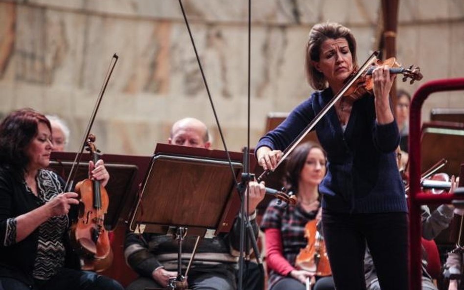 Anne -Sophie Mutter zachwyciła warszawską publiczność