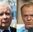 Prezes PiS Jarosław Kaczyński i przewodniczący Platformy Obywatelskiej Donald Tusk