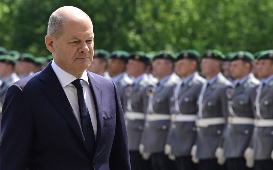 Kanclerz Niemiec Olaf Scholz