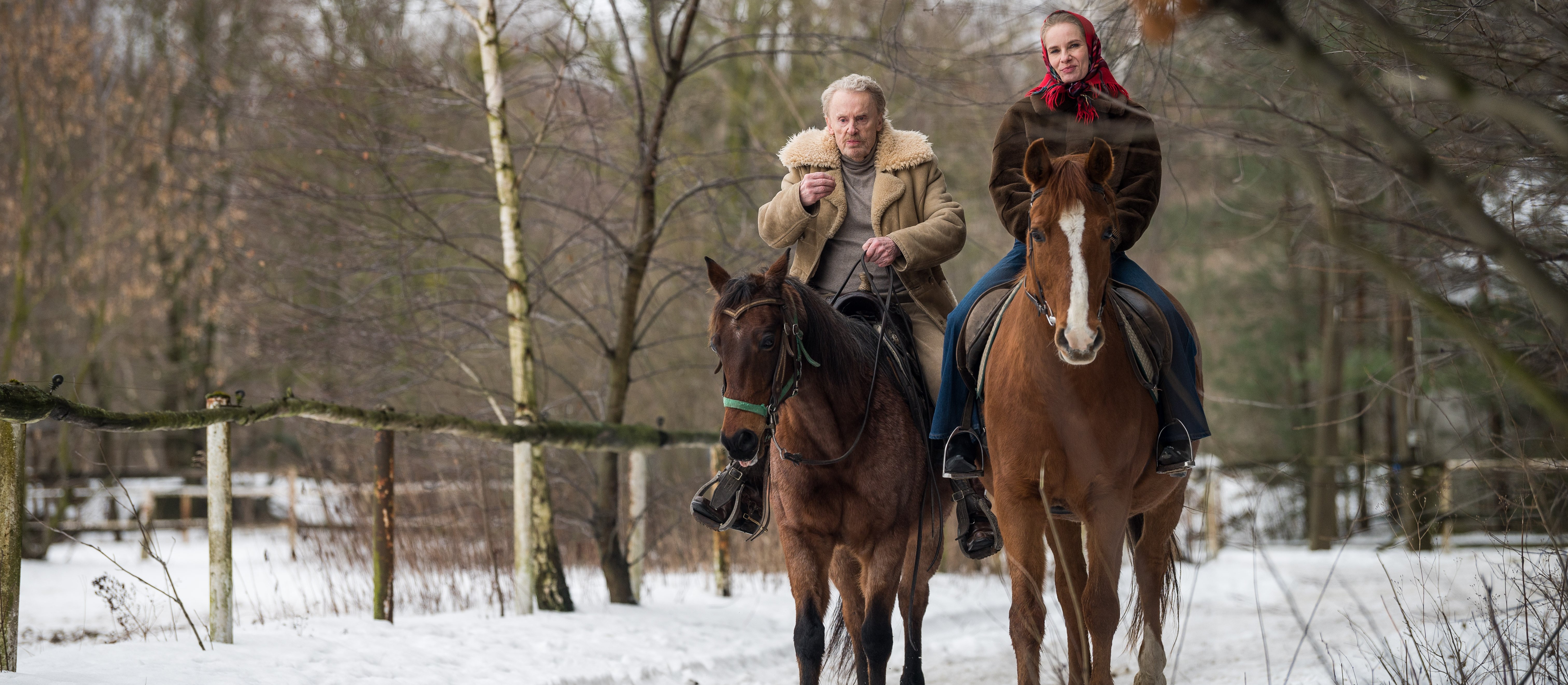 Magdalena Cielecka i Daniel Olbrychski w Teatrze TV wg „Wszystko na sprzedaż” Andrzeja Wajdy