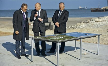 Gazoport w Świnoujściu - dziś wciąż niewiele więcej niż makieta, ale to i tak postęp w stosunku do w