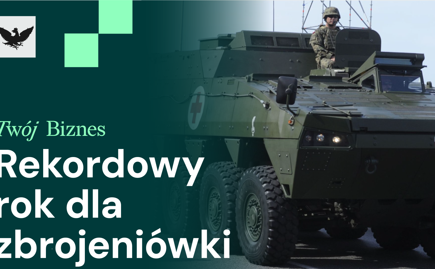 Rekord zbrojeniówki, droższe paczki z Chin i hossa na GPW przed świętami