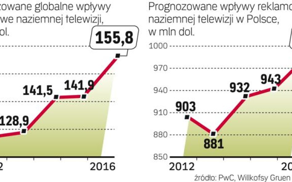 Prognozy przychodów naziemnej tv w polsce