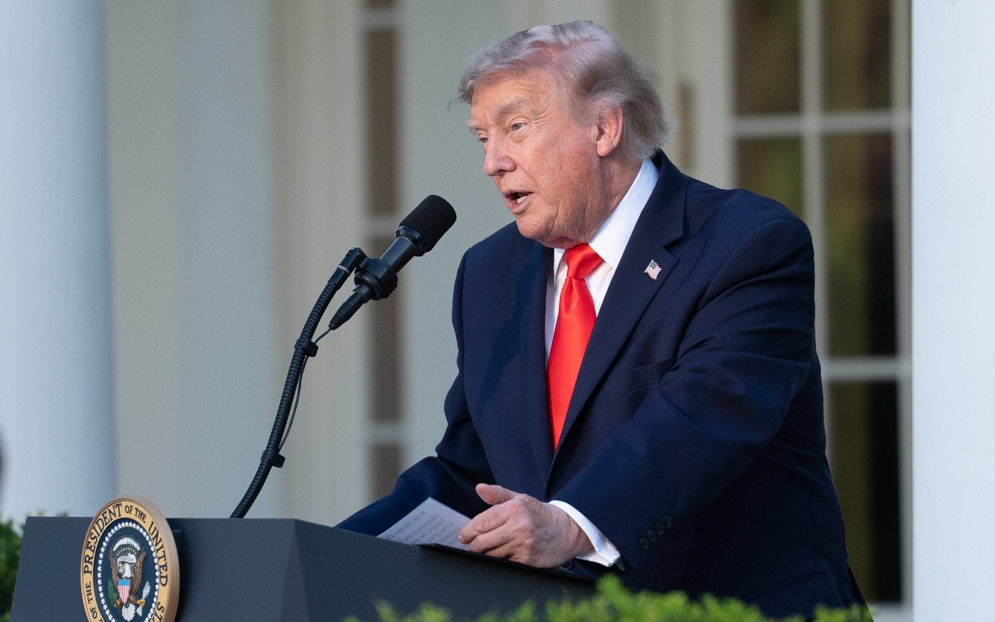 Donald Trump grozi potężnymi cłami krajom, które wprowadzą podatek cyfrowy