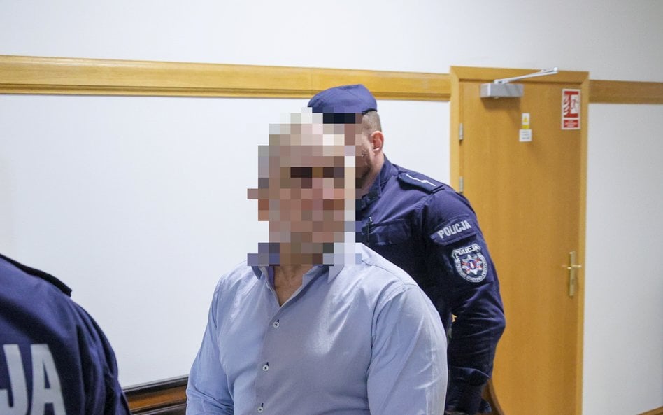 „Słowik” podczas procesu na początku bieżącego roku