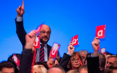 Martin Schulz i SPD za wstępnymi rozmowami z CDU/CSU w sprawie koalicji rządowej.