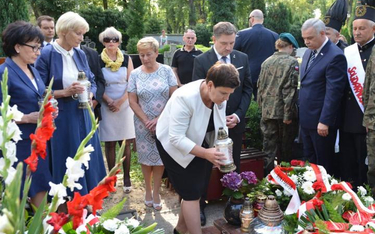 Premier Beata Szydło wraz z liderem Solidarności obchodziła rocznicę w Lubinie.