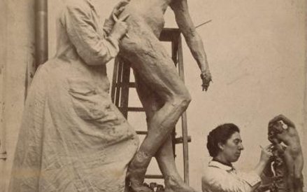 William Elborne, Camille Claudel i Jessie Lipscomb, Paryż, 1887