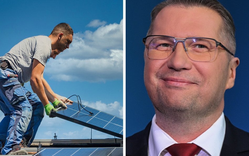 Będę demontował te panele ze swojego dachu w pewnej perspektywie - zapowiada wiceprezes PiS