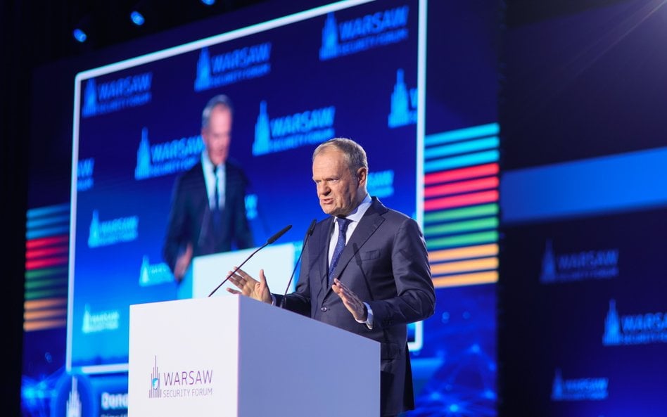 Podczas Warszawskiego Forum Bezpieczeństwa premier Donald Tusk dobrze oddał panujące wśród uczestnik