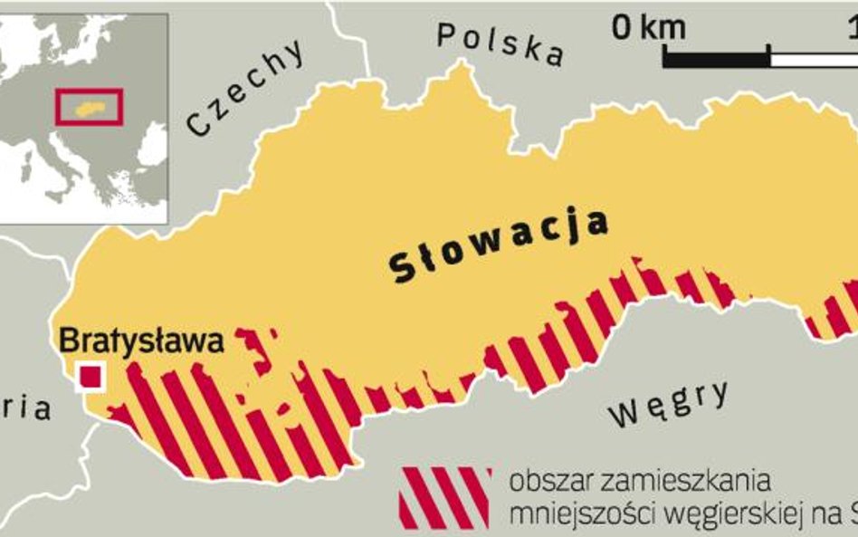 Słowaccy Węgrzy mieszkają w południowej części Słowacji. Ziemie te przypadły Czechosłowacji na mocy 