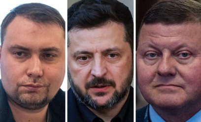 Kyryło Budanow, Wołodymyr Zełenski i Wałerij Załużny