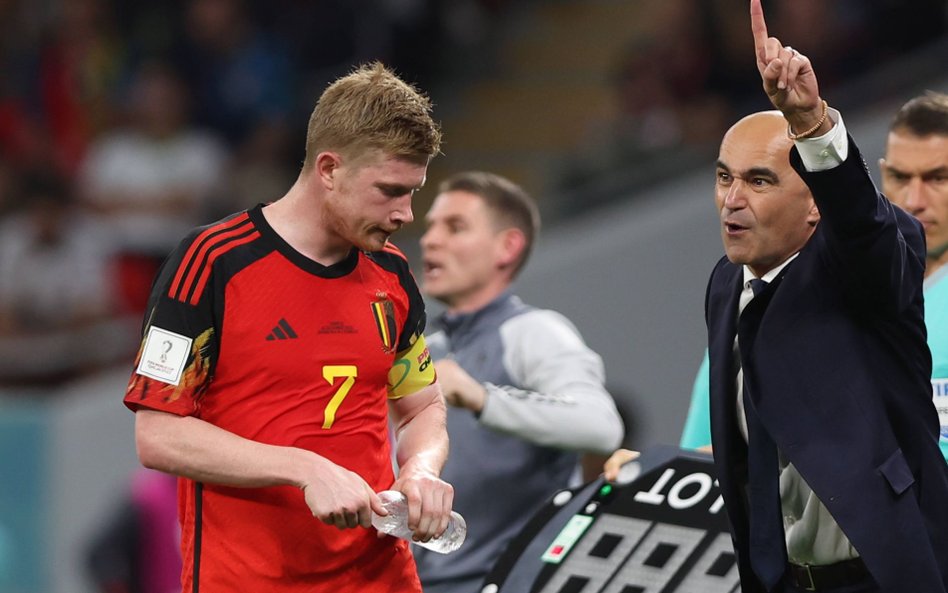 Kevin de Bruyne i Roberto Martinez