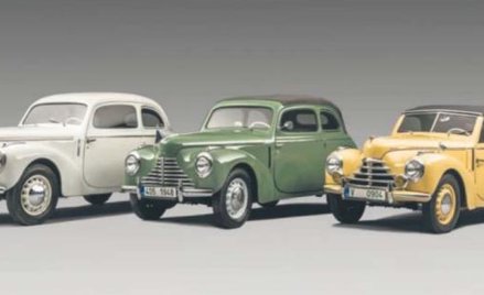 Oto pełna gama Skody Tudor. Odrestaurowane modele prezentują się kapitalnie.