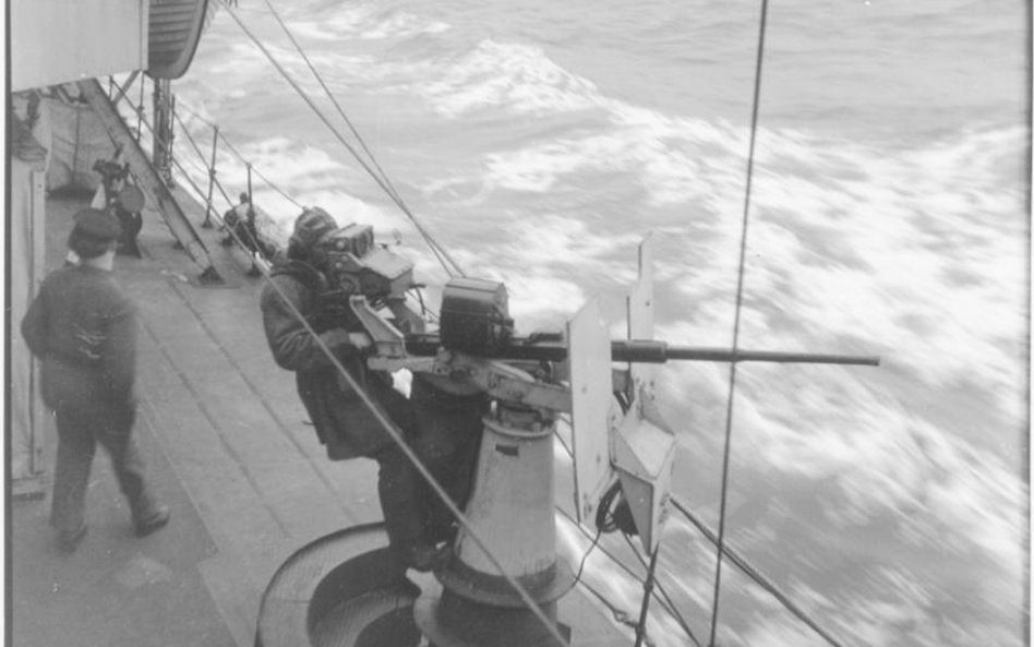 Obsada 20 mm Oerlikon na pokładzie ORP „Krakowiak”, okres II wojny światowej
