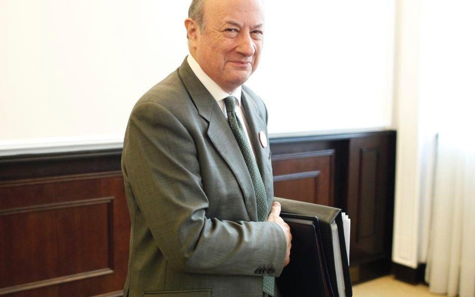 Minister finansów Jacek Rostowski