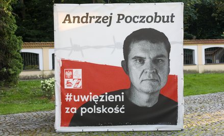 Manifestacja w obronie uwięzionego Andrzeja Poczobuta