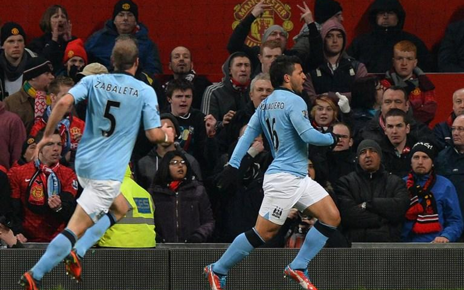 Derby Manchesteru dla City, Aguero bohaterem