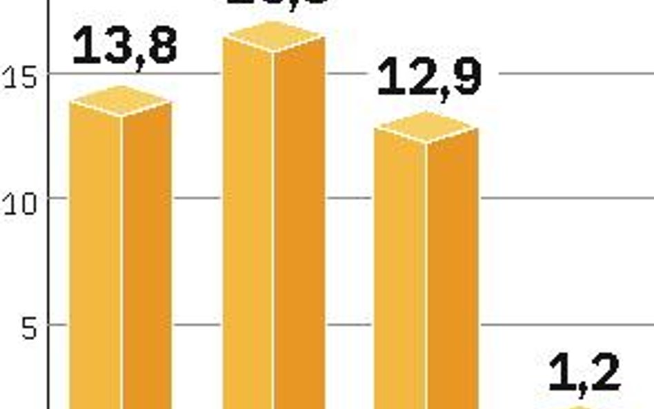 Miało być 14,7 proc., będzie 1,2 proc. PMR obniżył prognozę tempa wzrostu polskiego rynku IT w 2009 