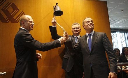 GPW zadebiutowała na sporym plusie