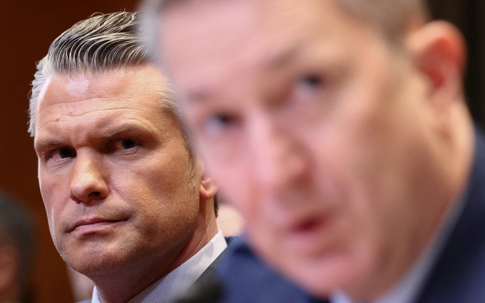 Sekretarz wojny Pete Hegseth