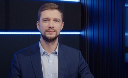 Gościem Przemysława Tychmanowicza w Parkiet TV był Daniel Kostecki, analityk CMC Markets. Fot. mat. 