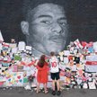 Mural w Manchesterze poświęcony Markusowi Rashfordowi