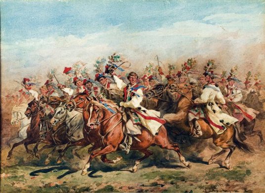 Akwarela Juliusza Kossaka ma wycenę szacunkową 40–60 tys. zł.