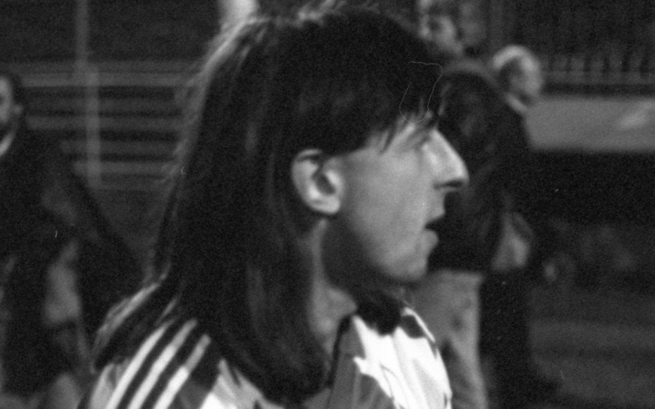 17.04.1991. Jacek Ziober został wybrany Piłkarzem Roku 1990 tygodnika Piłka Nożna