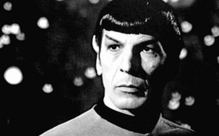 Leonard Nimoy (1931-2015) (fot. By NBC Television (eBay item photo front photo back press release) [