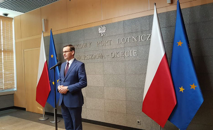 Premier Morawiecki pyta koalicję, czy chce zrezygnować ze złotego